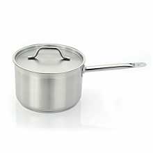 Homichef HOM411610 6" Stainless Steel Induction High Sauce Pan with Cool Touch Hollow Handle
