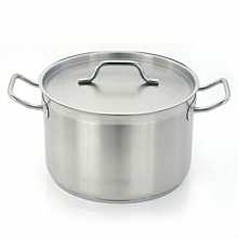 Homichef HOM475032 19" Stainless Steel Induction Sauce Pot with Cool Touch Hollow Handles 