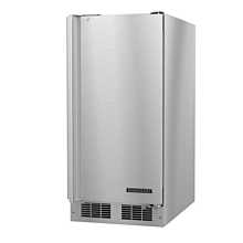 Hoshizaki HR15A 15" Compact One-Section Undercounter Reach-In Refrigerator with Stainless Door & Lock - 4 Cu. Ft.