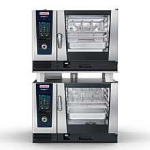 Rational 42" Double Stack iCombi Pro 6-Full Size Natural Gas Combi Ovens