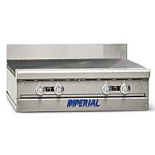 Imperial IHR-1FT-M 36" French Top Modular Stainless Steel Gas Heavy Duty Range Counter Top Model 