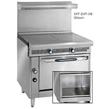 Imperial IHR-1HT-12-XB-NG Spec Series 12" Hot Top Heavy Duty Open Cabinet Base Natural Gas Range - 30,000 BTU