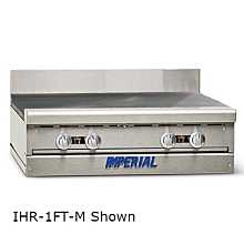 Imperial IHR-2FT-M-NG Spec Series 36" Modular / Countertop Two 18" French Top Heavy Duty Natural Gas Range