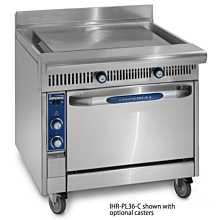 Imperial IHR-PL36-NG Spec Series 36" Plancha Top Heavy Duty Natural Gas Range w/ Standard Oven - 70,000 BTU