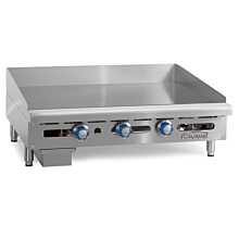 Imperial ITG-60-NG 60" Natural Gas Countertop Five Burners Griddle with Thermostatic Controls