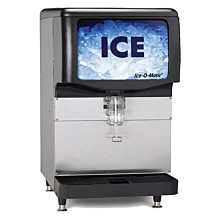 Ice-O-Matic IOD200 30" 200 lb. Countertop Push Lever Ice Dispenser Machine