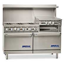 Imperial IR-6-RG24-C 60" Stainless Steel Gas Pro Series Convention Oven 