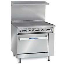 Imperial IR‐G36T‐E 36" Griddle Electric Range w/ Standard Oven & Thermostatic Controls - 240V