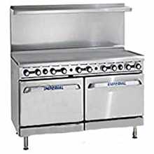 Imperial IR-G60T-E-C 60" Electric Thermostatic Griddle Restaurant Range with Convection Oven & Standard Oven - Pro Series