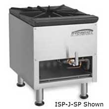 Imperial ISP-J-SP-2-LP 18" Double Jet Burner Liquid Propane Gas Stock Pot Range - 250,000 BTU