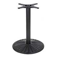 JMC Furniture SK2 Indoor Cast Iron Table Base - 28 1/4" Height / 18" Spider Length / 22" Base Spread