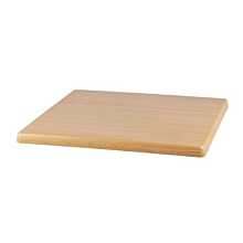  Square Light Oak Topalit Table Top with 1 1/4