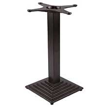 JMC Furniture TB-108 Indoor Cast Iron Table Base - 28.25" Height / 18" Spider Length / 18" Base Spread