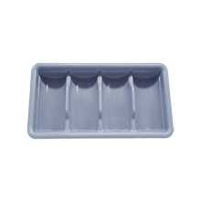 Global JSGR-4B 20" Commercial 4 Compartment Cutlery Box