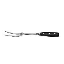 Winco KFP-121 Acero 12" Steel Curved Carving Fork