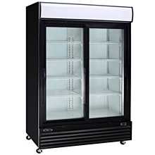 Kool-It KGM-50 52" Double Glass Door Merchandiser Refrigerator - 44 Cu. Ft.
