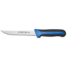 Winco KSTK-62 Sof-Tek 6" Boning Knife with Blue / Black Handle