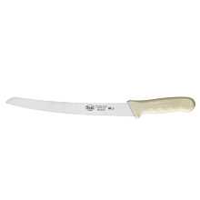 Winco KWP-91 Stal 9-1/2" Curved White Serrated Bread Knife