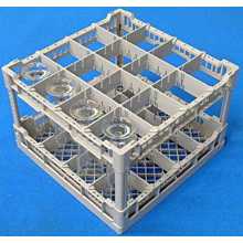 Lamber CC00125 Glass Washer Rack, 16 Capacity