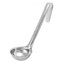 Winco LDI-15SH 1.5 oz One-Piece Stainless Steel Ladle with Short Handle