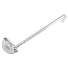 Winco LDIN-2 2 oz Prime One-Piece Stainless Steel Ladle