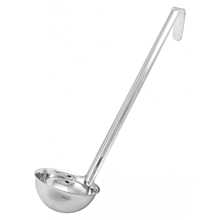 Winco LDIN-6 6 oz Prime One-Piece Stainless Steel Ladle