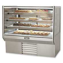 Leader nhbk48 48" bakery display case 3 shelves