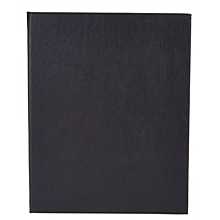 Winco LMD-811BK Black Leatherette Two Panel Menu Cover