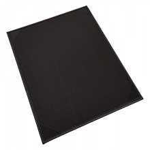 Winco LMS-811BK Black Leatherette Single Panel Menu Cover