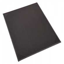 Winco LMS-811GY Gray Leatherette Single Panel Menu Cover