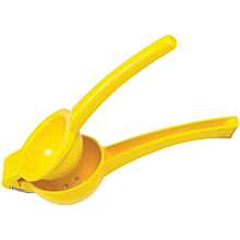 Winco LS-9Y 8-3/4" Yellow Handheld Lemon Squeezer