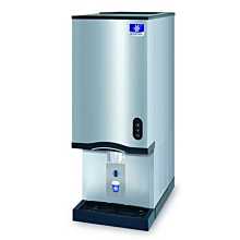 Manitowoc CNF0202A-N 16" 315 lb. Countertop Nugget-Style Ice Maker & Touchless Water Dispenser with Solid Front Panel and 20 lb. Bin