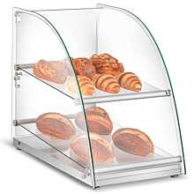 Marchia CA70 Curved Glass Dry Countertop Food Display Case