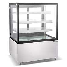 Marchia MBT36-ST-D 36" Straight Glass Dry Non-Refrigerated Bakery Display Case