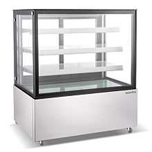 Marchia MBT48-ST 48" Straight Glass Refrigerated Bakery Display Case