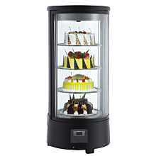 Marchia MDCR78 Refrigerated Countertop Rotating Cake Display Case