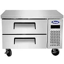 Atosa MGF8448GR 36" 2 Drawer Refrigerated Chef Base