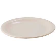 Winco MMPR-5 5-1/2" Tan Melamine Dinner Plates