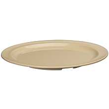 Winco MMPR-9 9" Tan Melamine Dinner Plates