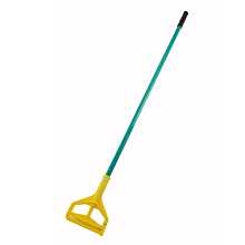 Winco MOPH-7P 57" Metal Mop Handle with Plastic Side Release
