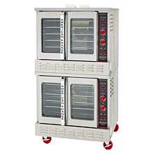 American Range MSD-2-GG-NG Standard Depth Double Deck 2 Glass Door Convection Oven - Natural Gas