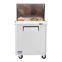Turbo Air MST-28-12-N 28" M3 Series Refrigerated Mega Top Table with 12 Pan Capacity