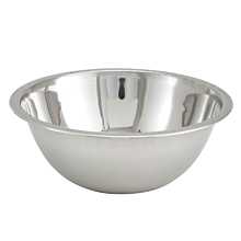 Winco MXB-400Q Stainless Steel Economy Mixing Bowl 4 Qt.