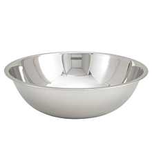 Winco MXBT-1300Q All-Purpose True Capacity Stainless Steel Mixing Bowl 13 Qt.