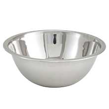 Winco MXBT-300Q All-Purpose True Capacity Stainless Steel Mixing Bowl 3 Qt.