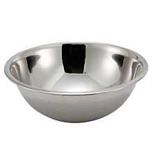 Winco MXBT-500Q All-Purpose True Capacity Stainless Steel Mixing Bowl 5 Qt.
