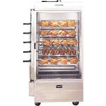Old Hickory N5G-LP 25 Chicken Commercial Rotisserie Oven Machine - Liquid Propane Gas