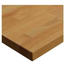 JMC Furniture Indoor 30"x60" Rectangle Solid Beechwood Plank-Style 1 1/4" Thick Natural Table Top