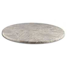 JMC Furniture Outdoor 42" Round Nevada Topalit Table Top with 1 1/4" Thick Edge & 3/4" Thick Center