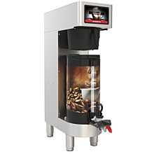 Grindmaster Commercial Coffee Equipment PBC-1V Single Coffee Brewer for 1.5 Gallon Vacuum Shuttle - 240V